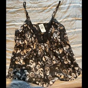 Torrid Skull Tank and Short Sleep Set Size 1 (14/16)